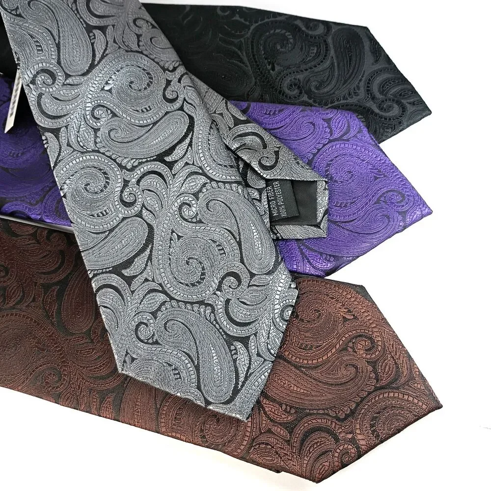 Lot Of 4 Laurant Bennet Milano‎ Paisley Woven 48